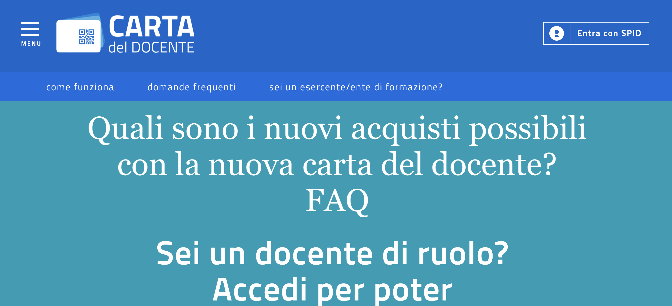 Nuova carta del docente 2020-21, ecco cosa è possibile comprare, [FAQ] -  Salvo Amato